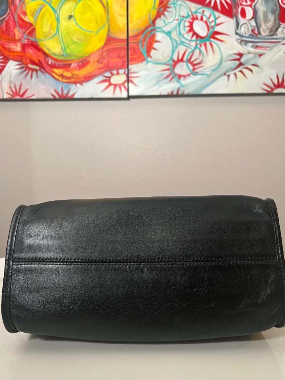Coach Madison Satchel Limited Edition 17995 Black Leather Bowler Doctor Bag - Picture 5 of 13